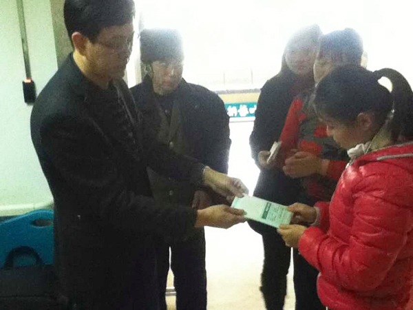 聯(lián)橋人愛心延綿，為患病赴日實習生捐款